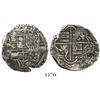 Image 1 : Potosi, Bolivia, cob 4 reales, Philip II, assayer B (5th period).