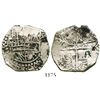 Image 1 : Potosi, Bolivia, cob 4 reales, Philip III, assayer RL (curved leg).