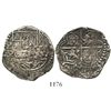 Image 1 : Potosi, Bolivia, cob 4 reales, Philip III, assayer R (curved leg).