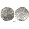 Image 1 : Potosi, Bolivia, cob 4 reales, Philip III, assayer Q.