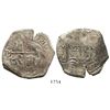 Image 1 : Potosi, Bolivia, cob 8 reales, 1659E.