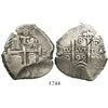 Image 1 : Potosi, Bolivia, cob 8 reales, 1699F.