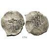Image 1 : Potosi, Bolivia, cob 8 reales, 1714Y.