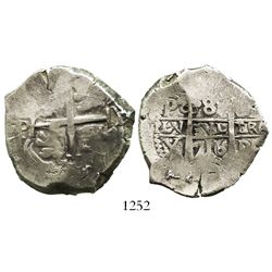 Potosi, Bolivia, cob 8 reales, 1716Y.