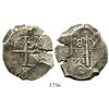 Image 1 : Potosi, Bolivia, cob 8 reales, 1721Y.
