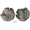 Image 1 : Potosi, Bolivia, cob 2 reales, 1687VR.