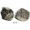 Image 1 : Potosi, Bolivia, cob 2 reales, 1689VR.