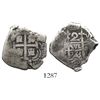 Image 1 : Potosi, Bolivia, cob 2 reales, 1723Y.