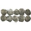 Image 1 : Lot of 5 Potosi, Bolivia, cob 2 reales of Philip V, various dates: 1716Y, 1717Y, 1718Y, 1735E and 17