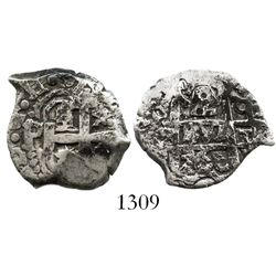 Potosi, Bolivia, cob 2 reales, 1760q.