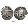 Image 1 : Potosi, Bolivia, cob 2 reales, 1771/0V-(Y), very rare.