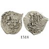 Image 1 : Potosi, Bolivia, cob 1 real, 1665E.