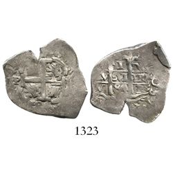 Potosi, Bolivia, cob 1 real, 1684V.