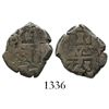 Image 1 : Potosi, Bolivia, cob 1 real, 1771/0(V-Y), rare.