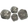 Image 1 : Bogota, Colombia, cob 8 reales, 1702VA, extremely rare.