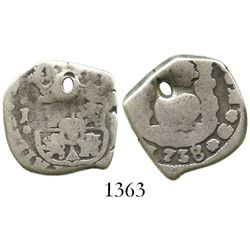 Guatemala, cob 2 reales, 1738J.