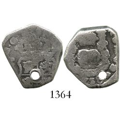 Guatemala, cob 2 reales, (1)738J.