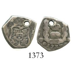 Guatemala, cob 1 real, 1737J.