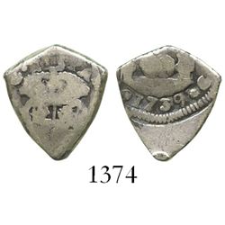 Guatemala, cob 1 real, 1739(J).