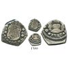 Image 1 : Guatemala, cob 1/2 real, 1737/6J, rare.