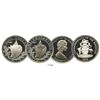 Image 1 : Lot of 2 Bahamian proof "conch" dollars, 1972 and 1975 (copper-nickel).