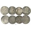 Image 1 : Lot of 4 Potosi, Bolivia, bust 8 reales, Charles IV, various dates: 1790PR (bust of Charles III), 17