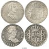 Image 1 : Lot of 2 Potosi, Bolivia, bust 8 reales of Ferdinand VII: 1813PJ and 1825JL.