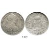 Image 1 : Potosi, Bolivia, bust 4 reales, Charles III, 1787PR, encapsulated NGC VF 35, "Cuzco hoard."