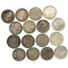 Image 1 : Lot of 8 Potosi, Bolivia, bust 4 reales of Charles III, Charles IV and Ferdinand VII, various dates:
