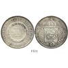Image 1 : Brazil, 2000 reis, Pedro II, 1853.