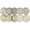 Image 1 : Lot of 5 Guatemala 1 pesos, 1894 (4) and 1896 (1).