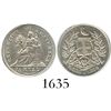 Image 1 : Guatemala (struck in Birmingham, England), proof specimen 1/2 real, 1894-H, encapsulated PCGS SP63.