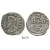 Image 1 : Sicily, Italy (under Spanish rule), 3 tari, Philip IV, 1624IP.
