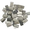 Image 1 : Lot of 50 Japanese 1 shu (is-shu gins, "samurai coins") of the mid-1800s.