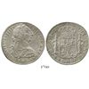 Image 1 : Mexico City, Mexico, bust 8 reales, Charles IV transitional (bust of Charles III, ordinal IV), 1790F
