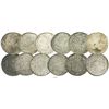 Image 1 : Lot of 6 Mexico City, Mexico, bust 8 reales of Charles IV, dated 1791FM, 1794FM, 1795FM (2), 1796FM 