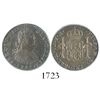 Image 1 : Mexico City, Mexico, bust 1 real, Ferdinand VII ("armored" bust), 1809TH, encapsulated PCGS MS62.