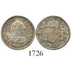 Image 1 : Mexico City, Mexico, bust 1/2 real, Charles III, 1781FF.