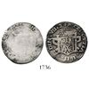 Image 1 : Zacatecas, Mexico, 2 reales, Ferdinand VII, 1811(LVO), flowers and castles in shield, error with GRT