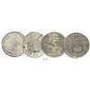 Image 1 : Lot of 2 Lima, Peru, bust 8 reales of Charles IV: 1802IJ and 1804JP.