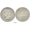 Image 1 : Lima, Peru, 5 pesetas, 1880-B, no dot after B.