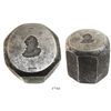 Image 1 : Madrid, Spain, die for bust of Charles III for 4 escudos, dated 1770, by die-sinker T. Prieto, rare.