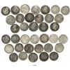 Image 1 : Lot of 18 Spanish colonial bust 1R of Charles III, Charles IV and Ferdinand VII, various dates and m