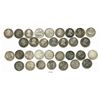 Image 1 : Lot of 16 Spanish colonial bust 1/2R of Charles III, Charles IV and Ferdinand VII, various dates and