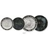 Image 1 : Lot of 2 Uruguay uniface proof silver trial strikes of 1984 Inter-American Bank of Development (BID)