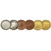 Image 1 : Lot of 3 Uruguay proof piedfort plain-edge pattern 2000 nuevos pesos, 1984, Inter-American Bank of D
