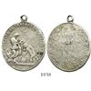 Image 1 : Potosi, Bolivia, oval silver medal, 1853, effective labor, ex-Derman.