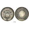 Image 1 : Bogota, Colombia, large silver medal in high relief, 1874, three patriots (one from Bogota and two f