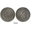 Image 1 : Cuba, silver proclamation medal, Isabel II, 1834, Santa Marta del Rosario.