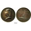 Image 1 : France, copper medal, Napoleon (as pharaoh?), AN VIII (1799/1800), conquest of upper Egypt.